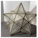 VTG Hanging Glass Sculpture (needs Repaired)