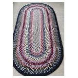 42" x 97" braided rug
