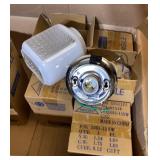 (6) New Light Fixtures & 5 globes
