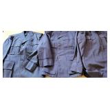 Military Dress blues & Utility uniforms