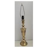 29" tall brass lamp
