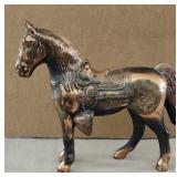 Vtg. Copper Toned Metal Horse