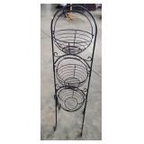 Wrought Iron Plant/Produce Stand