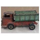 Vintage Cast Iron Dump Truck