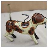 Lithographed Tin Wind-Up Dog