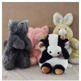 Vintage Set of Plush Puppets