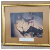 "Watchers In The Night" Framed Print