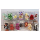 Beanie Babies in Display Case