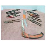 Hand Pruners & Pruning Saw with Blade
