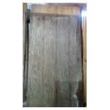 Reclaimed Groved Plywood