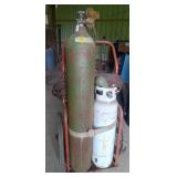 Propane Torch Set & Cart