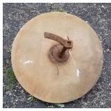 Vintage Stone Grinding Wheel