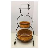 Longaberger Frosty & Frosty Jr Baskets