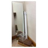Mirror, Acrylic Lock Box, Wall hanging Display