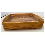 Longaberger Paper Tray & Flatware Divider (1998)
