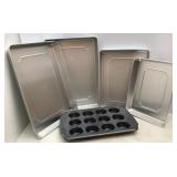 Wilton Aluminum Sheet Cake & Muffin Tins