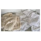 White & Ivory Scalloped Edge Lace