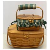 Longaberger Medium & Kiddie Purse Baskets