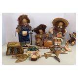Longaberger Lizzie High Handmade Dolls & Other