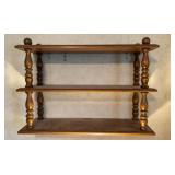 Wall Mount Pine Shelves 30x9x19