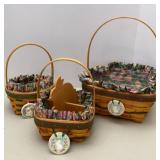Longaberger 1998-1999 Easter Baskets