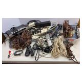 Large Lot of Power Strips, Indoor Extension Cords