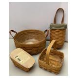 Longaberger Gatehouse, Cilantro & Darning Baskets