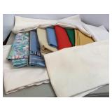 Solid Color Linen & Cloth Table Cloths