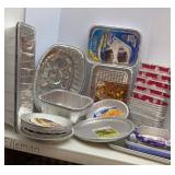 Unused Aluminum Roast, Pie, Dessert, Pizza