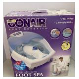 Conair Body Benefits Massaging Foot Spa