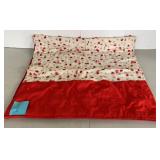 Vtg Crib Quilt 54x30