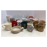 Coffee Cups & Glass Beer Mugs
