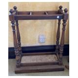 Vtg Umbrella Stand 21x9x28