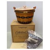 Longaberger JW Collection 2002 Mini Corn Basket