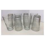 (8) Longaberger Woven Traditions 17oz Tumblers