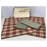 Longaberger Apron, Place Mats & Napkins