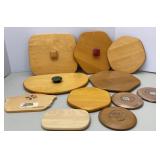 Various Longaberger Woodcraft Lids