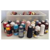 Crafting Drawer of Serger Thread Cones