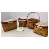 Longaberger Sweetheart & Hostess App Baskets