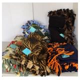 Tied Throws (sizes in photos)