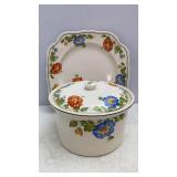 Antique Harker Jewel Weed Pattern