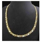 VTG 'XOXO?  'Hugs & Kisses? 10K Sterling Silver