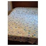 Vintage 'Cathedral Window' Quilt