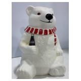 Coca Cola Polar Bear Cookie Jar