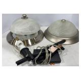 Ceiling Mount Light Fixtures & Extended Over Bed