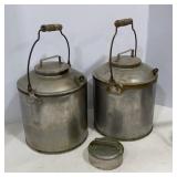 Vtg Penn Central RR Water Cans
