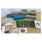 Vtg Singer Empty Boxes & Manuals