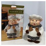 Chef Pig Cookie Jar