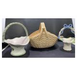 Pfaltzgraff & Other Porcelain Baskets