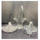 Clear Glass Baskets